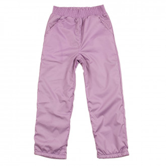 Шушляков панталон с полар в лилаво 1