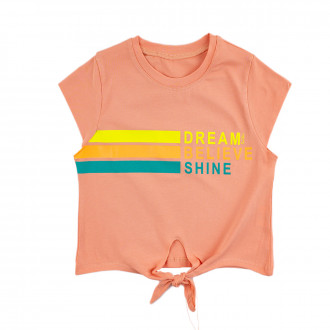 Детска тениска за момичета "Dream"