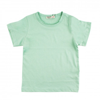Детска тениска за момчета в светлозелено