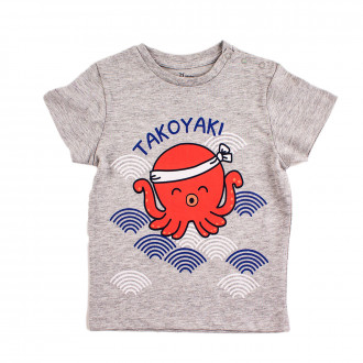Детска тениска за момчета "Takoyaki"