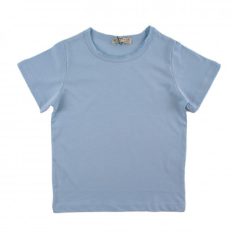 Детска тениска за момчета в синьо