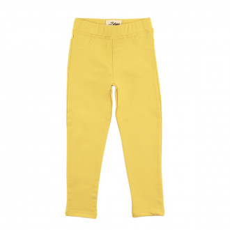 Детски клин-панталон в цвят горчица  1