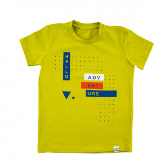 Тениска в сив  цвят за момчета