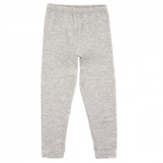 Дълъг клин в цвят сив меланж за момичета