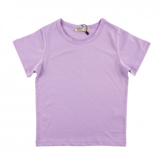 Детска тениска за момчета в лилаво