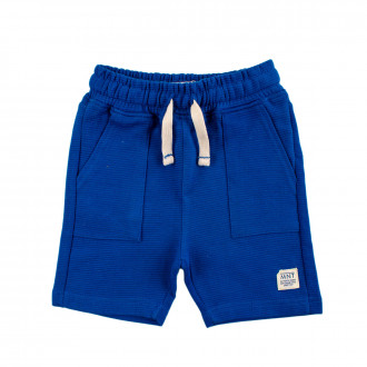Детски къси панталони за момчета в наситено синьо 1