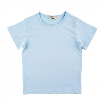 Детска тениска за момчета в светлосиньо