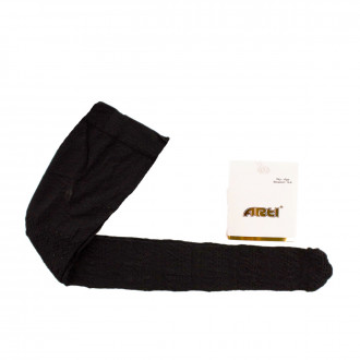 Фигурален чорапогащник в черно (5 - 14 год.) 1