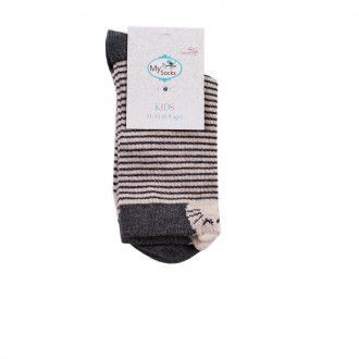 Детски къси чорапки за момичета (4 - 8 год.)