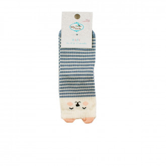 Бебешки къси чорапки с гумички (6 - 12 мес.) 1