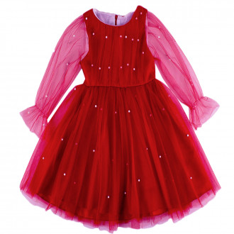 Коледна рокля с перлички "A Princess Wish" (3 - 6 год.) 1