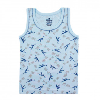 Потник за момчета "Dino-Lab" в светлосиньо