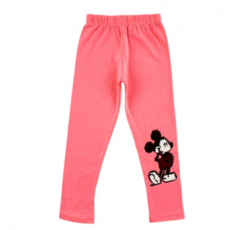 Детски клин с обръщащи се пайети "Mouse" в розово