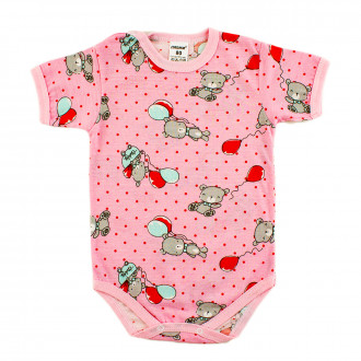 Лятно боди от памучен сингъл (6 мес. - 3 год.)