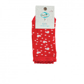 Къси чорапки тип терлик за момичета