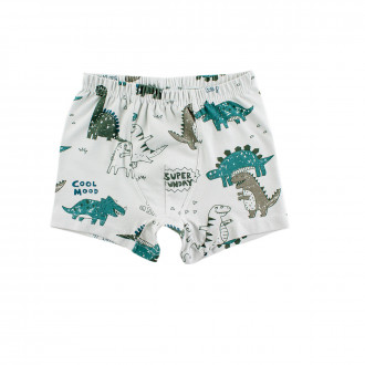 Боксер за момчета в светлосив цвят