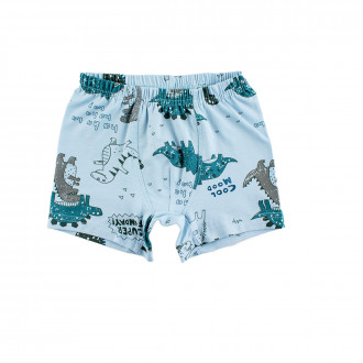 Боксер за момчета в син цвят