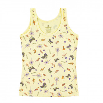 Детски потник за момиченца в жълто (0 - 14 год.)