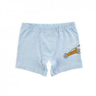 Боксер за момчета в светлосин цвят