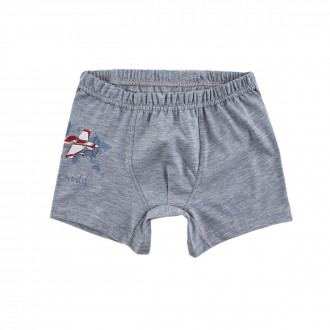 Детски боксер за момчета в меланжиран деним (1 - 10 год.)