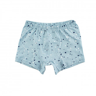 Детски боксер за момчета в гълъбовосиньо (1 - 12 год.)