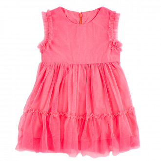 Лятна рокля в електриково розово "Бояна" 1