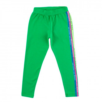 Дълъг клин за момичета в зелено (2 - 8 год.)