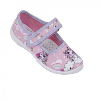 Анатомични дишащи текстилни обувки с еднорог