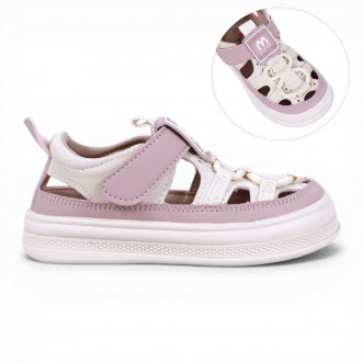 Анатомични сандали "Cool" в опушено розово