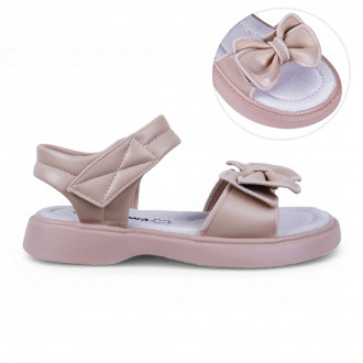 Анатомични сандали с пандела в бежово