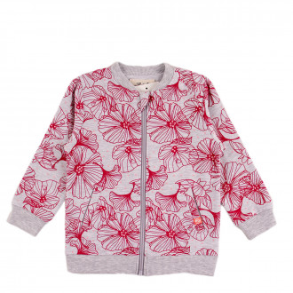 Детски суичер за момичета с щампиран десен