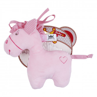 Бебешка дрънкалка "Пони" 20 см