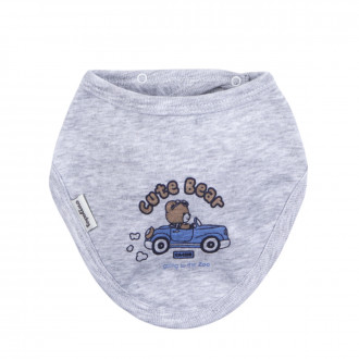 Бебешка двупластова бандана "Cute bear"