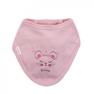 Бебешка двупластова бандана "Princess"