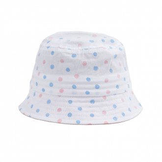 Бебешка лятна шапка на точки