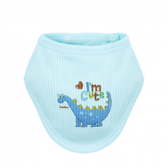 Бебешка рипсова бандана "I'm cute"