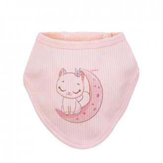 Бебешка рипсова бандана "Princess"