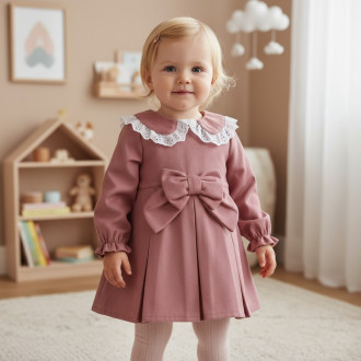 Бебешка рокля с дантела ''Ния''