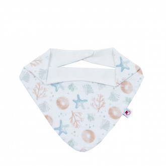 Бебешки бандан от муселин "Морски свят"