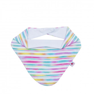 Бебешки бандан от муселин "Rainbow"