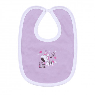 Бебешки двупластов лигавник "I am cute"