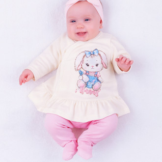 Бебешки комплект за момичета "Bunny" 1