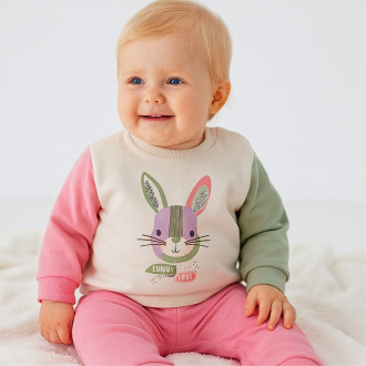 Бебешки плътен комплект "Bunny love" 1