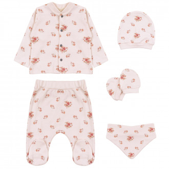 Бебешки комплект от 5 части ''Флора''