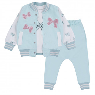 Бебешки комплект от 3 части "Ribbons"