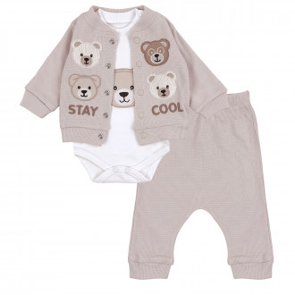 Бебешки комплект от 3 части "Stay cool"