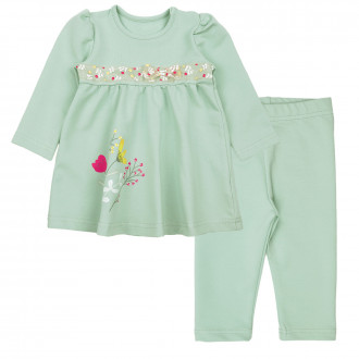 Бебешки комплект с туника ''Floral breeze'' 1