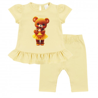 Бебешки летен комплект „Sunny Teddy“