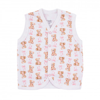 Бебешки памучен елек "Baby bear"