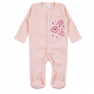 Бебешки ромпър с ръкавичка "Flowers''